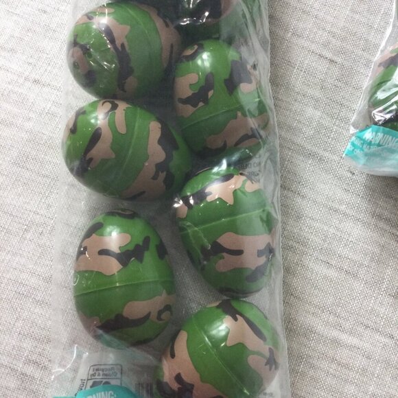 Lot of 2 Way to Celebrate Multi Camouflage Plastic Easter Eggs 12 Count Each - Picture 4 of 6
